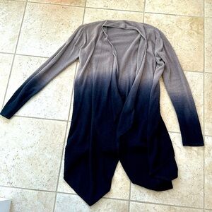 Barefoot Dreams blue ombré wrap